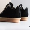 Rick Owens Style Low-Cut Cowhide with Apricot Sole