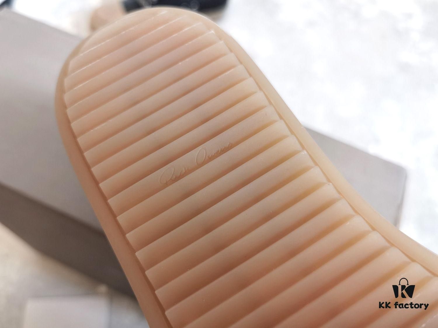 Rick Owens Style Low-Cut Leather Converse with Apricot Sole