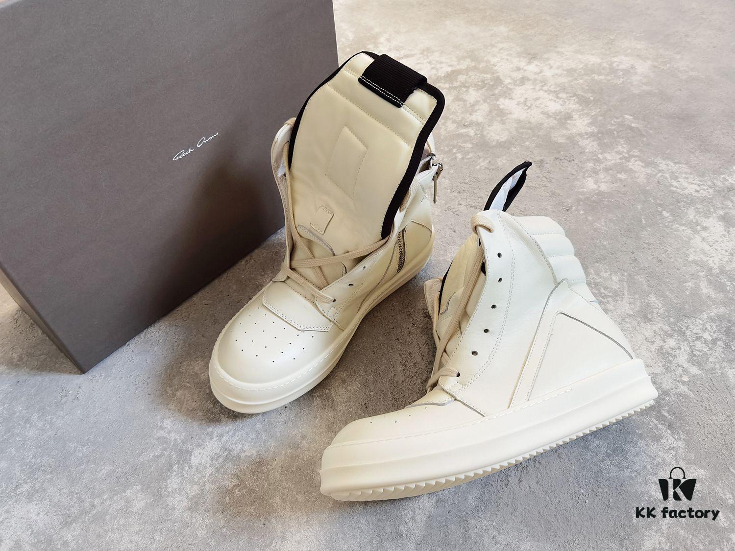 Rick Owens White Inverted Triangle