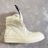 Rick Owens White Inverted Triangle