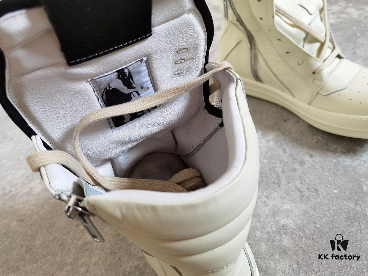 Rick Owens White Inverted Triangle