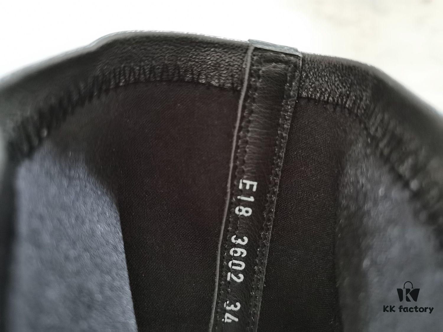 Rick Owens Mid-Cut Elastic Boots in Genuine Sheepskin