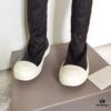 Rick Owens Mid-Cut Elastic Boots in Genuine Sheepskin
