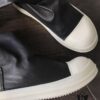 Rick Owens High-End Elastic Boots Made of Genuine Lamb Leather