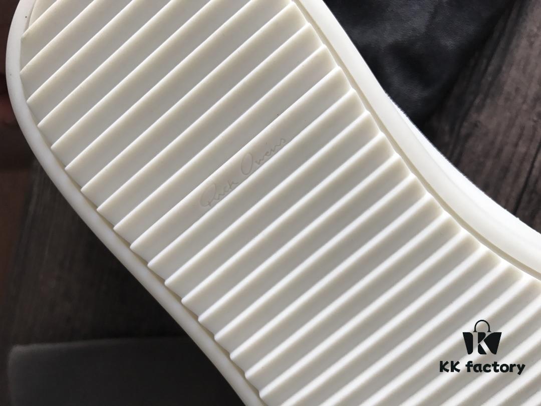 Rick Owens High-End Elastic Boots Made of Genuine Lamb Leather