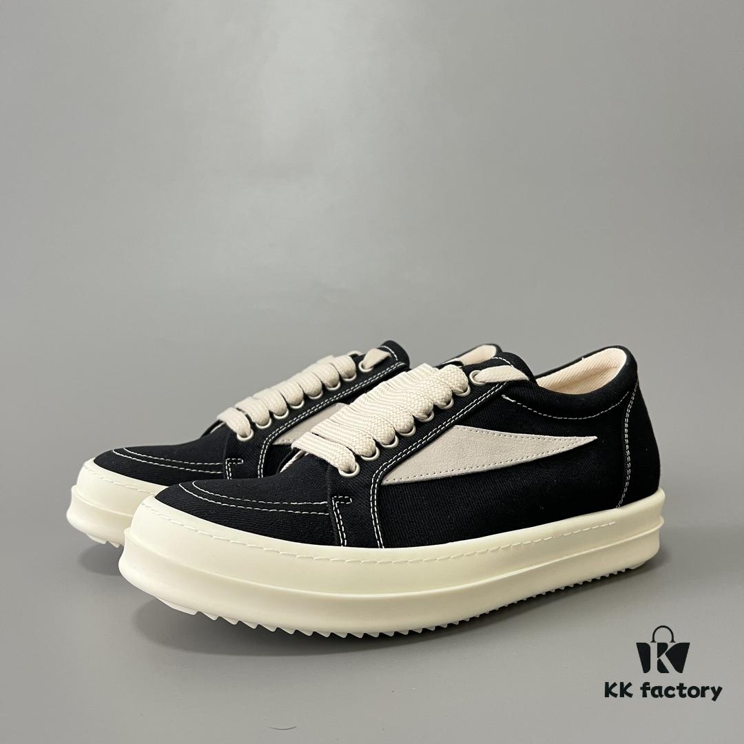 Rick Owens DRKSHDW-inspired Twill Low-top Vans Style