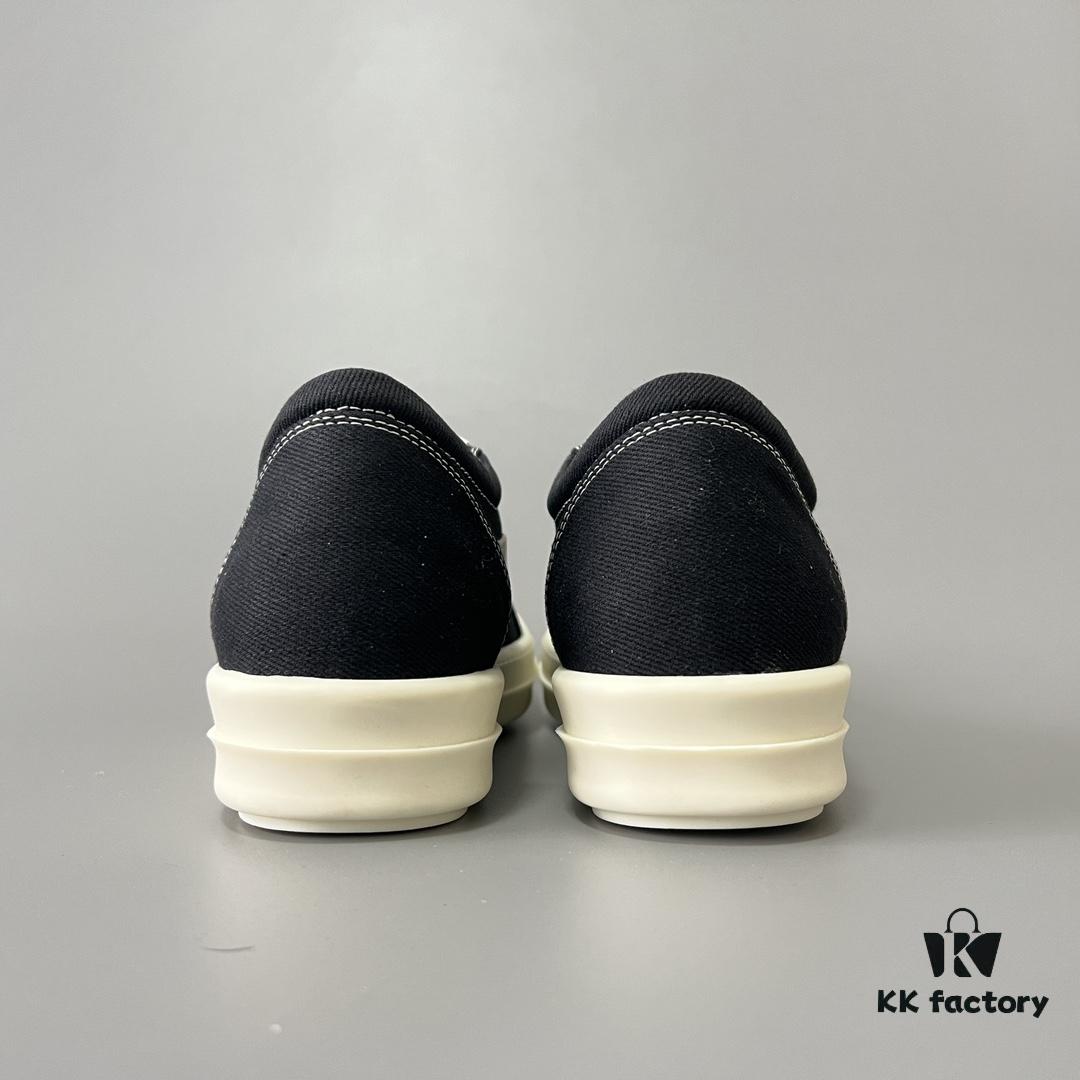 Rick Owens DRKSHDW-inspired Twill Low-top Vans Style