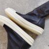 Rick Owens Mid-Cut Elastic Boots in Genuine Sheepskin