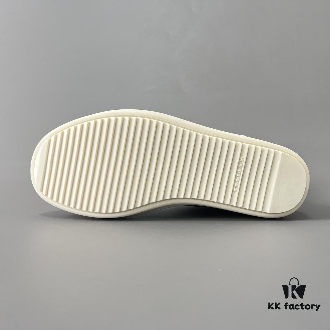 Rick Owens DRKSHDW Classic Ribbed High-top Lace-up with Heel Tab