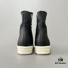 Rick Owens DRKSHDW High-Top Lace-Up Converse Style Shoes in Vintage Wax Canvas