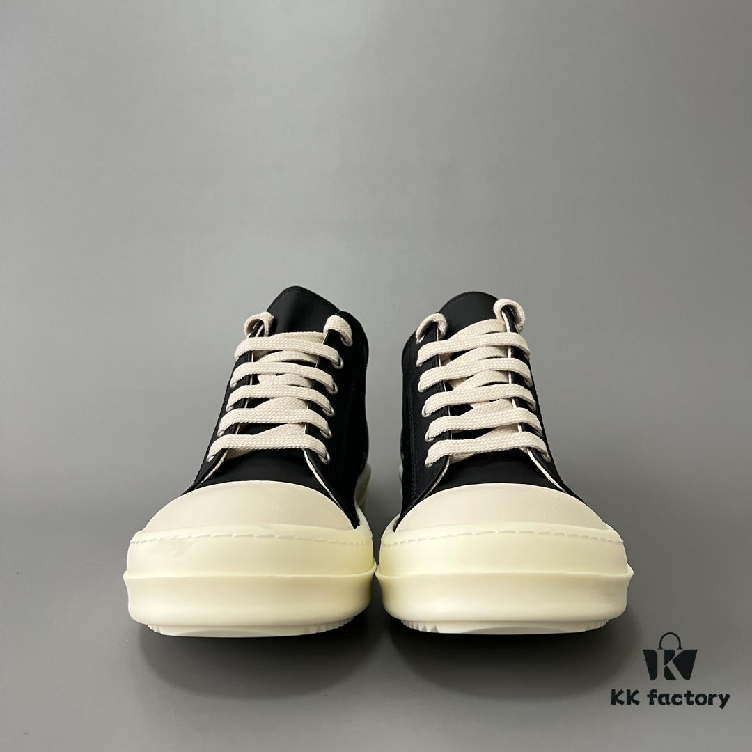 Rick Owens DRKSHDW Low-Top Black Nylon Composite