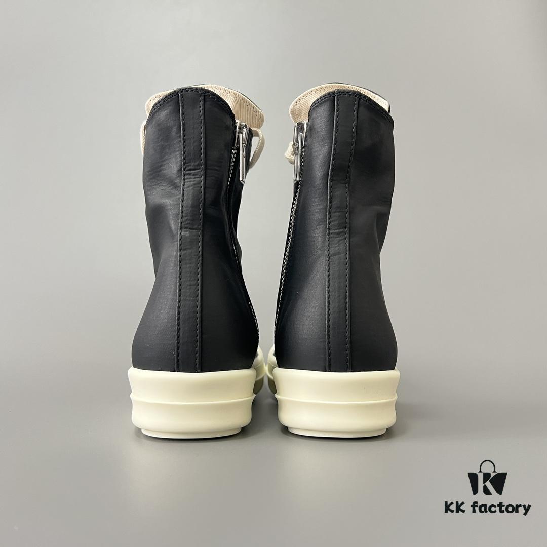 Rick Owens DRKSHDW High-Top Black Nylon Composite