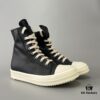 Rick Owens DRKSHDW High-Top Black Nylon Composite