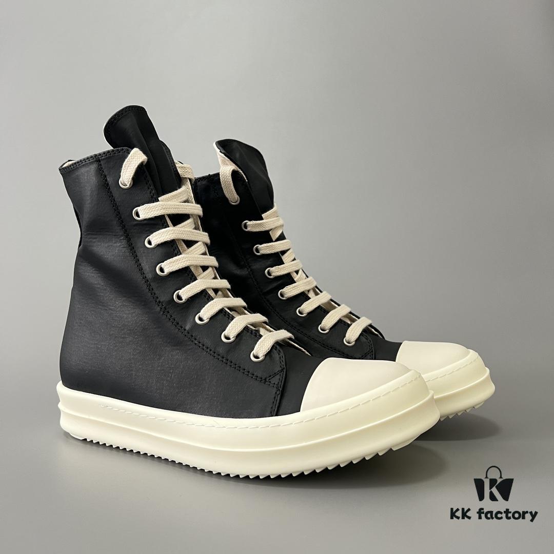 Rick Owens DRKSHDW High-Top Black Nylon Composite