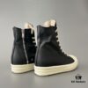 Rick Owens DRKSHDW High-Top Black Nylon Composite
