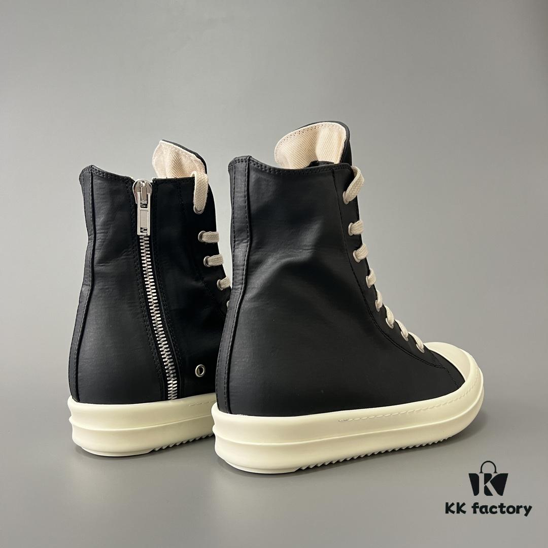 Rick Owens DRKSHDW High-Top Black Nylon Composite