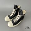 Rick Owens DRKSHDW High-Top Black Nylon Composite