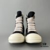 Rick Owens DRKSHDW Canvas High-top Lace-up Sneakers with Chunky Sole