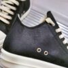 Rick Owens DRKSHDW High-Top Lace-Up Shoes with Woven Back Strap