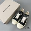 Rick Owens DRKSHDW Low-Top Black Nylon Composite