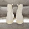 Rick Owens DRKSHDW All-White Canvas High-Top Lace-Up Headless Sneakers