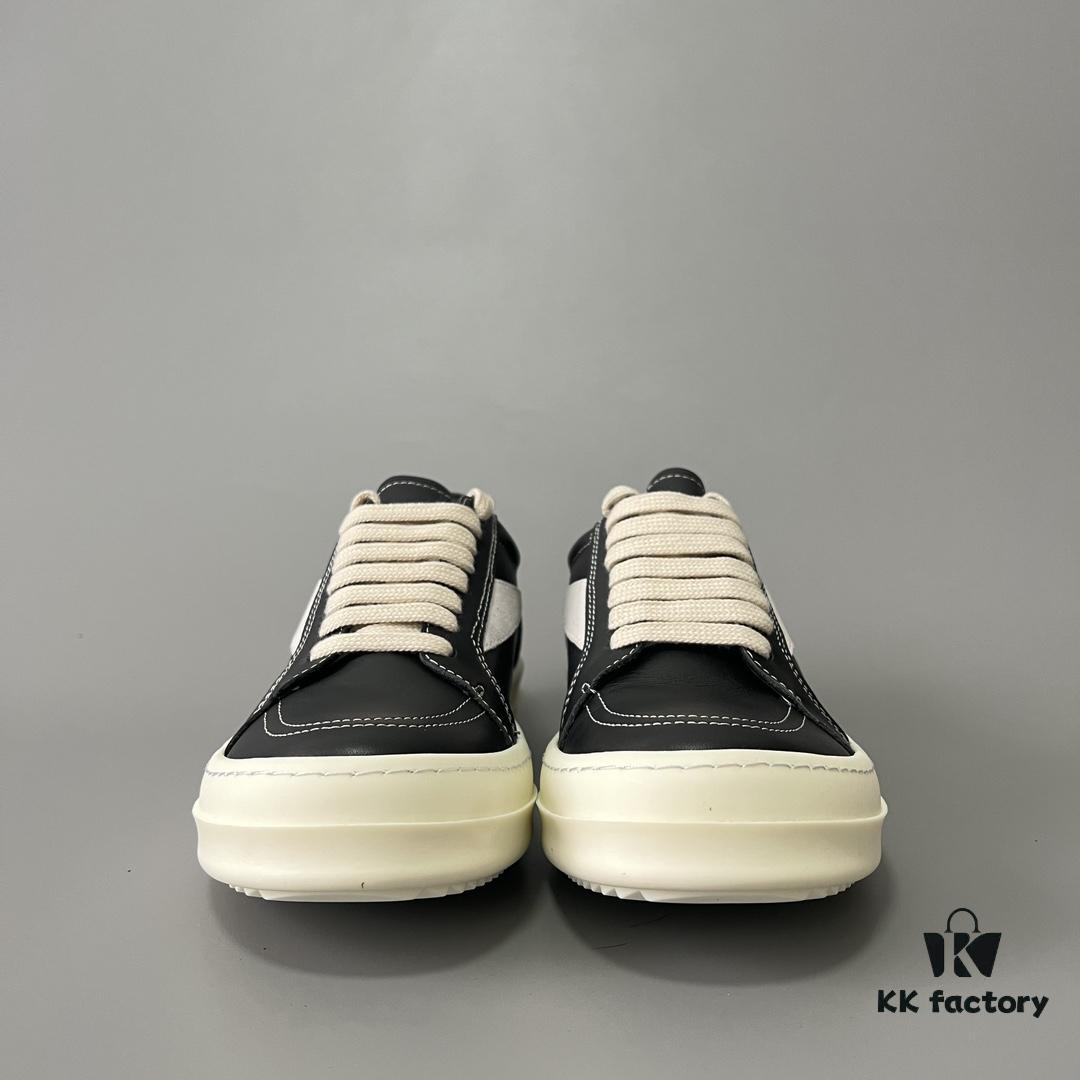 RICK Owens Full-Grain Calfskin Low-Cut Inspired by VANS