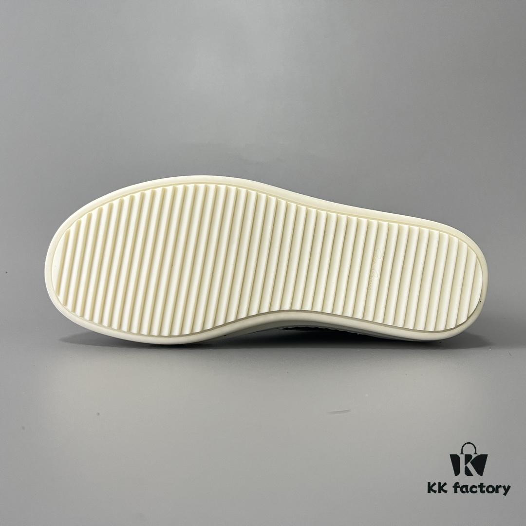 RICK Owens Full-Grain Calfskin Low-Cut Inspired by VANS