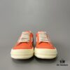 RICK Owens Orange Suede Low-top Shoes Inspired by VANS