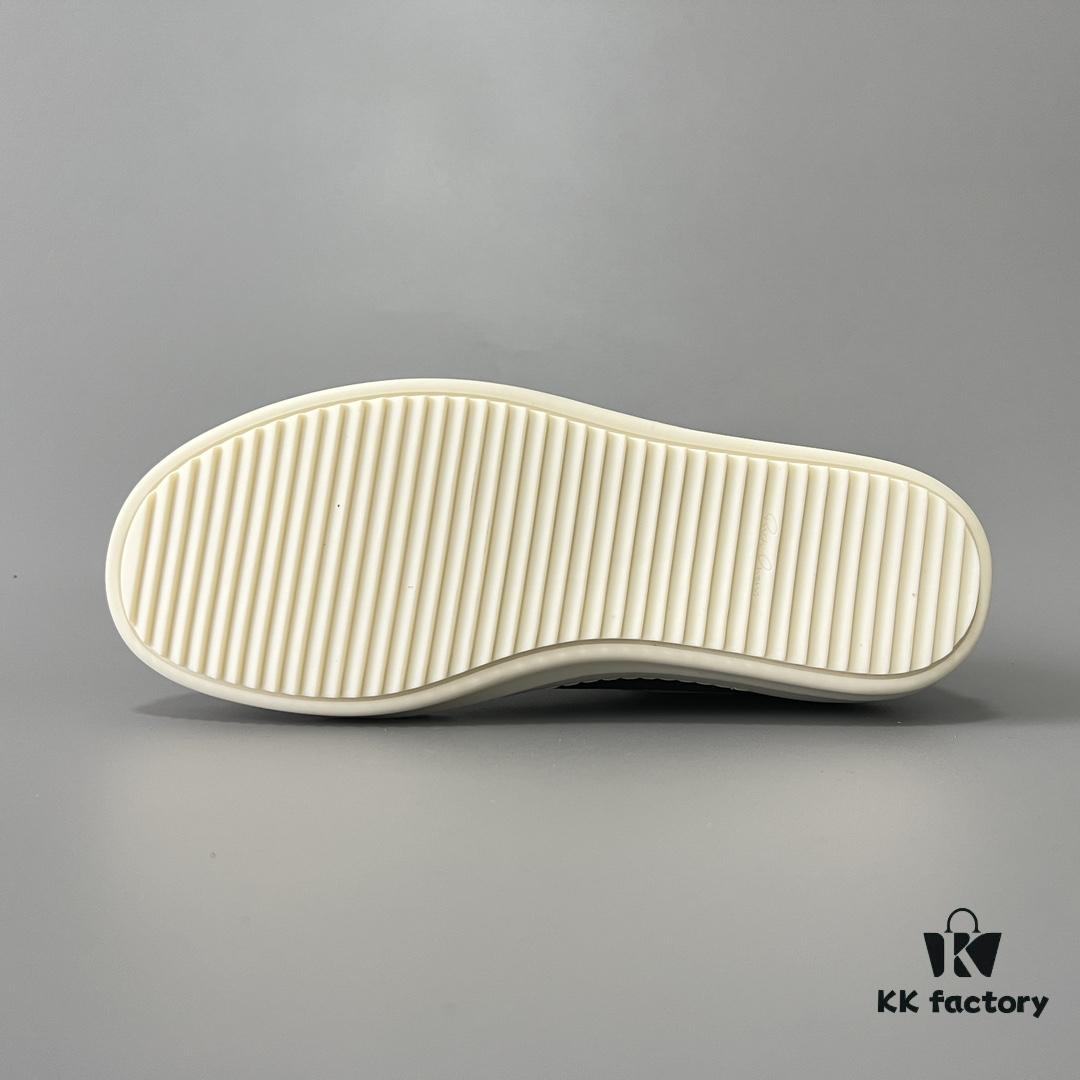 RICK Owens Brown Suede Low-top Shoes Inspired by VANS Design