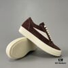 RICK Owens Brown Suede Low-top Shoes Inspired by VANS Design