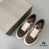 RICK Owens Brown Suede Low-top Shoes Inspired by VANS Design