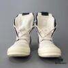 Rick Owens White Black Inverted Triangle