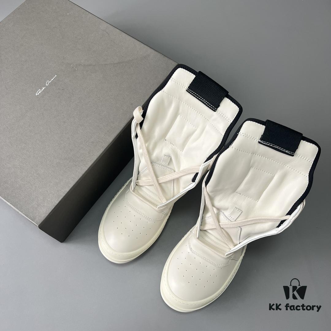 Rick Owens White Inverted Triangle