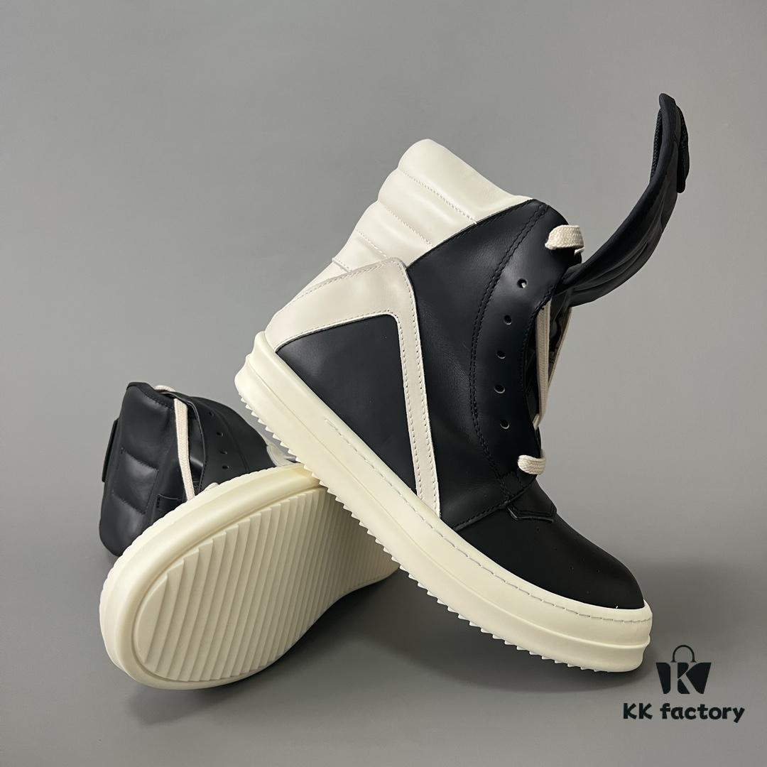 Rick Owens Black and White Inverted Triangle