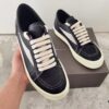 RICKOwens Full-Grain Calfskin Low-Cut Shoes Inspired by VANS Design