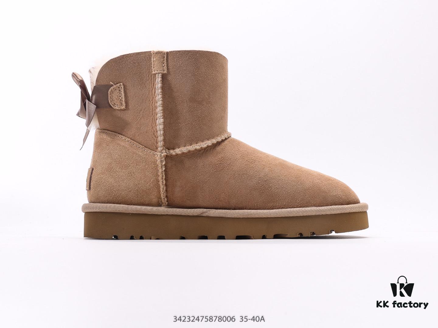 UGG Full Wool Lining Top Quality Shearling Snow Boots from Australia, Luxury Warm Brand Unisex Style UGG-5877