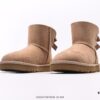 UGG Full Wool Lining Top Quality Shearling Snow Boots from Australia, Luxury Warm Brand Unisex Style UGG-5877
