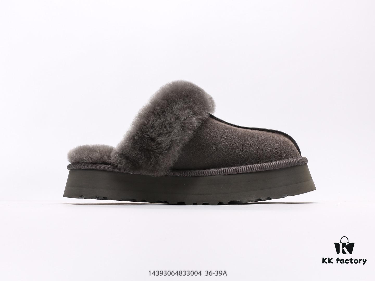 UGG Diaquette Women's Winter Platform Snow Boots with Wool Insole, Trendy Slippers for Indoor and Outdoor Wear