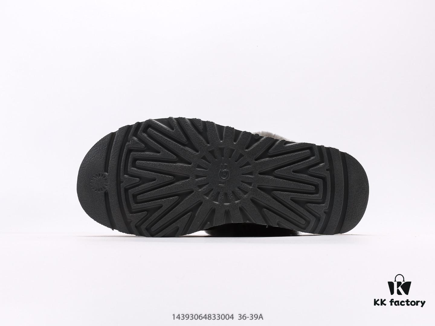 UGG Diaquette Women's Winter Platform Snow Boots with Wool Insole, Trendy Slippers for Indoor and Outdoor Wear