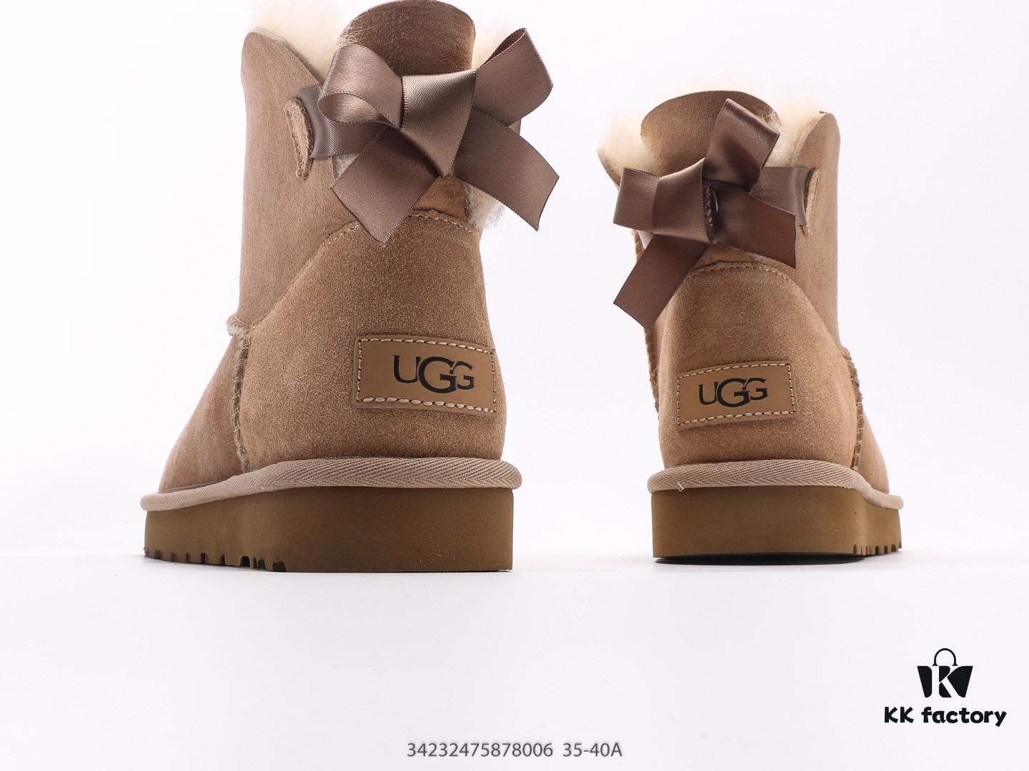 UGG Full Wool Lining Top Quality Shearling Snow Boots from Australia, Luxury Warm Brand Unisex Style UGG-5877