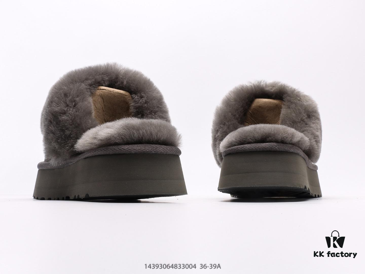 UGG Diaquette Women's Winter Platform Snow Boots with Wool Insole, Trendy Slippers for Indoor and Outdoor Wear