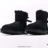 UGG Full Wool Lining Top Quality Sheepskin Winter Boots from Australia, Warm Luxury Brand Unisex Style, UGG-5877 Official Website Synchronized, Made from Imported Cowhide with Fine Craftsmanship, Comfortable and Durable Rubber Foam Outsole