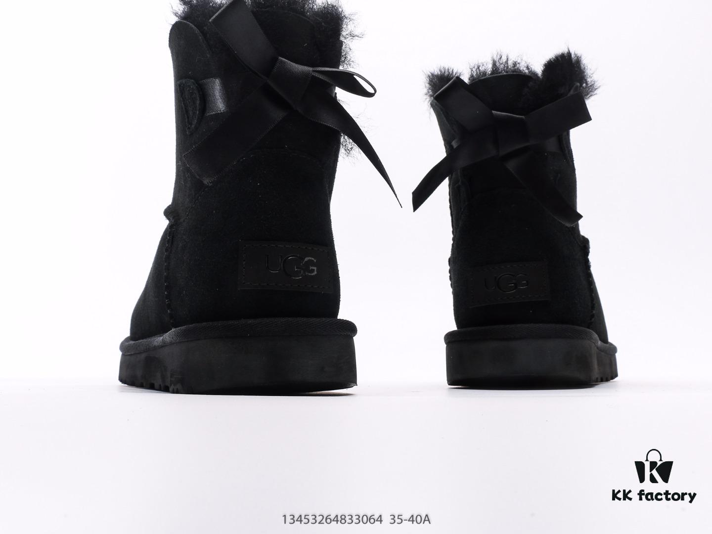 UGG Full Wool Lining Top Quality Sheepskin Winter Boots from Australia, Warm Luxury Brand Unisex Style, UGG-5877 Official Website Synchronized, Made from Imported Cowhide with Fine Craftsmanship, Comfortable and Durable Rubber Foam Outsole