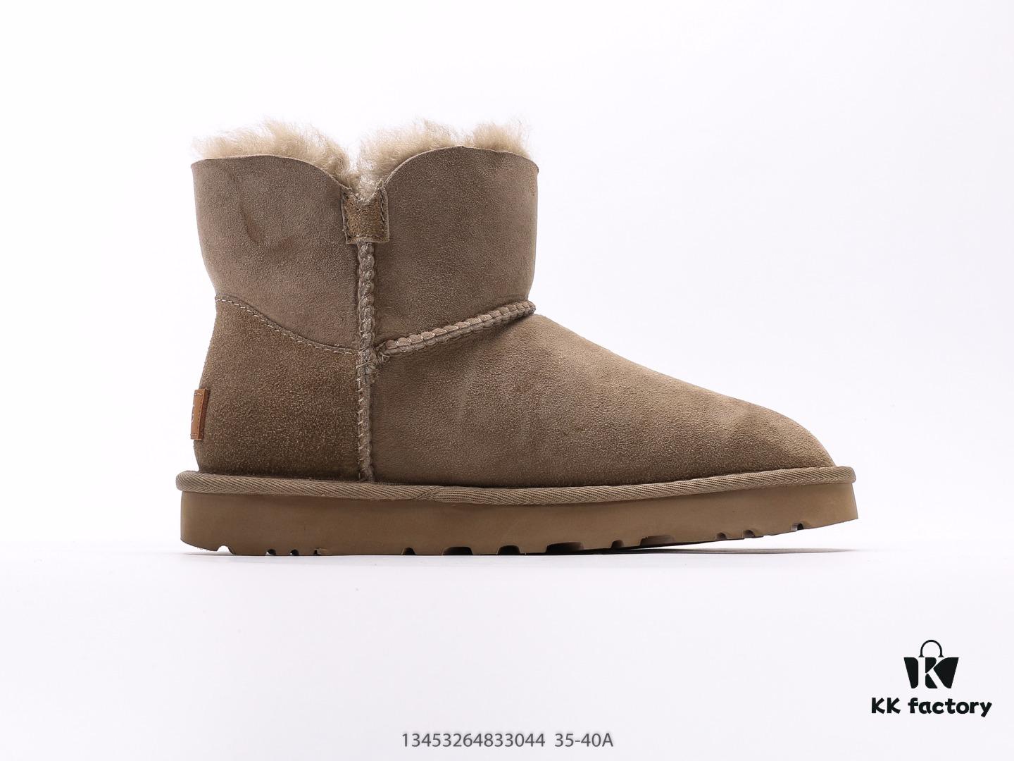 UGG Full Wool Lining Top Quality Shearling Warm Snow Boots from Australia, Luxury Brand Couple Style, UGG-5877 Official Website Synchronized, Made from Imported Cowhide with Fine Stitching, Imported Rubber Foam Outsole (Comfortable, Soft, Wear-Resistant), Genuine Quality and Exquisite Craftsmanship, Instantly Irresistible
