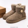 UGG Full Wool Lining Top Quality Shearling Warm Snow Boots from Australia, Luxury Brand Couple Style, UGG-5877 Official Website Synchronized, Made from Imported Cowhide with Fine Stitching, Imported Rubber Foam Outsole (Comfortable, Soft, Wear-Resistant), Genuine Quality and Exquisite Craftsmanship, Instantly Irresistible