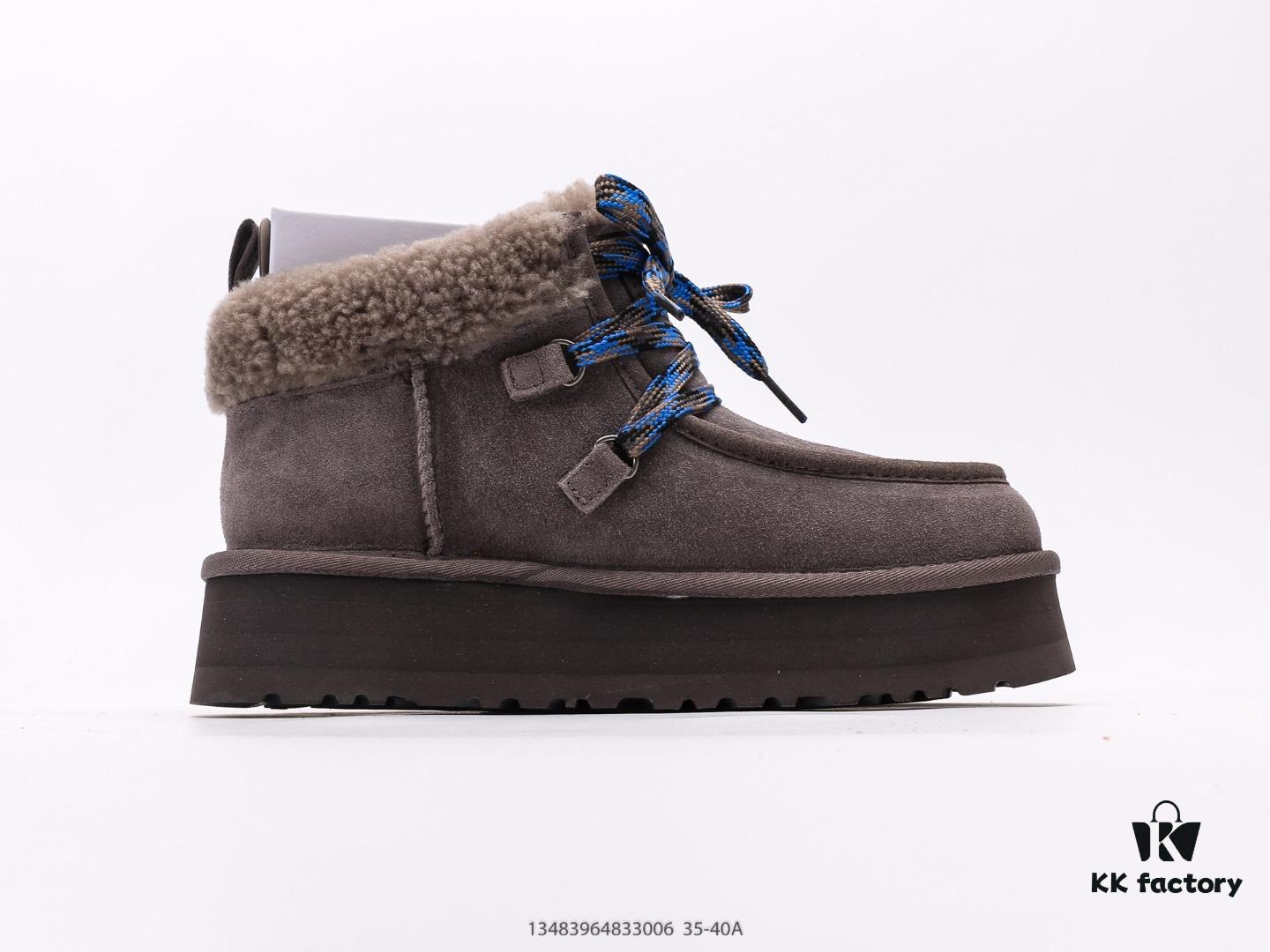 UGG Full Wool Lining Top-Quality Genuine Sheepskin Warm Snow Boots from Australia, Luxury Brand Unisex Style UGG-5877 Official Website Synchronized, Made with Imported Cowhide and Fine Craftsmanship, Comfortable, Soft, and Durable Imported Rubber Foam Outsole