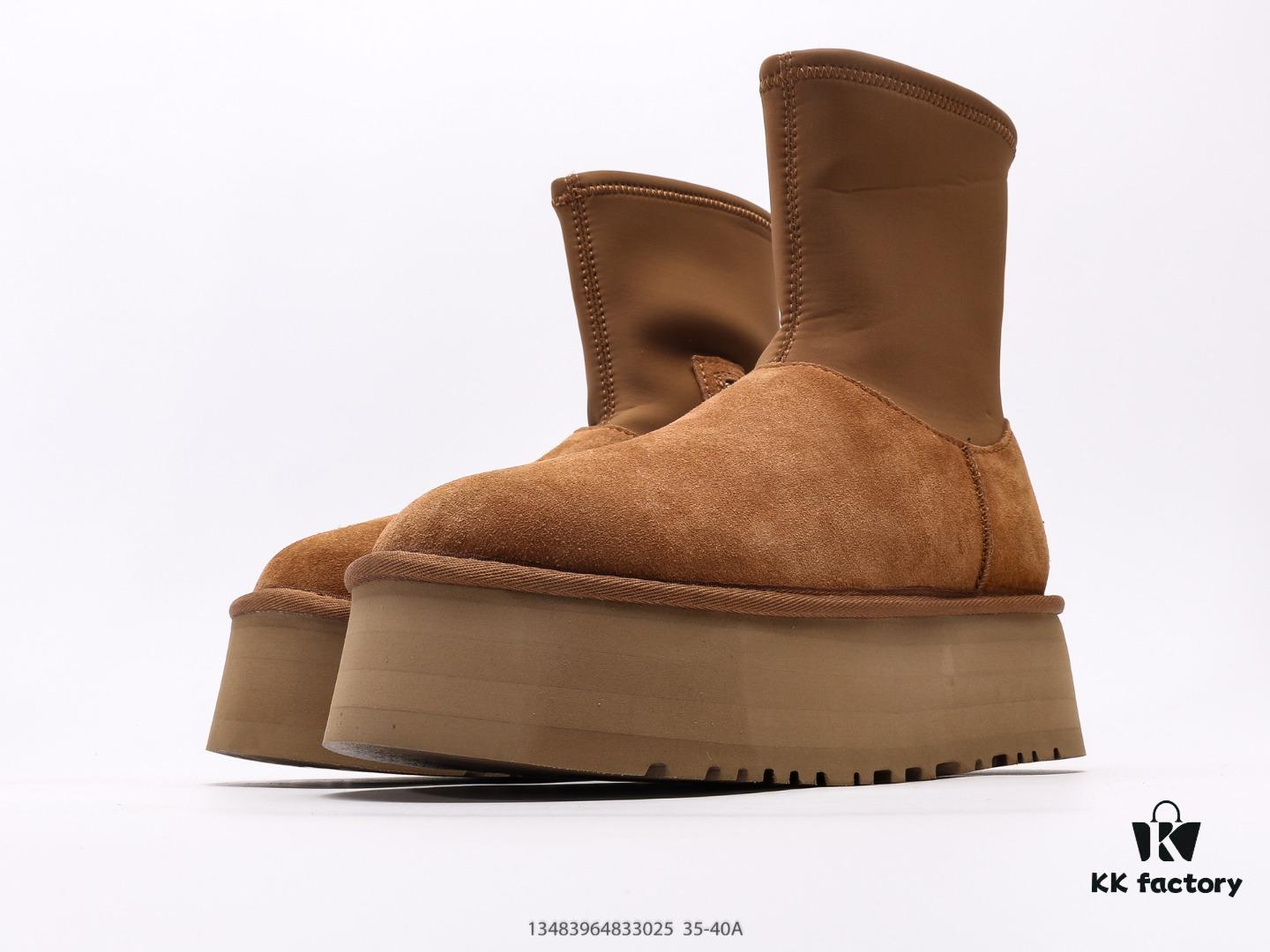 UGG Full Wool Lining Top Quality Sheepskin Winter Boots from Australia, Warm Luxury Brand Unisex Style, UGG-5877 Official Website Synchronized, Made from Imported Cowhide with Fine Craftsmanship, Featuring Imported Rubber Foam Sole (Comfortable, Soft, Wear-Resistant), Excellent Quality and Exquisite Workmanship That You'll Fall in Love With at First Sight