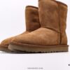 UGG Full Wool Lining Top Quality Sheepskin Winter Boots from Australia, Warm Luxury Brand Unisex Style, UGG-5877 Official Website Synchronized, Made with Imported Cowhide and Precision Stitching, Featuring Imported Rubber Foam Outsole (Comfortable, Soft, Wear-Resistant), Excellent Craftsmanship That Wins Your Heart at First Sight