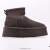 UGG Full Wool Lining Top Quality Sheepskin Snow Boots from Australia, Warm Luxury Brand Unisex Style