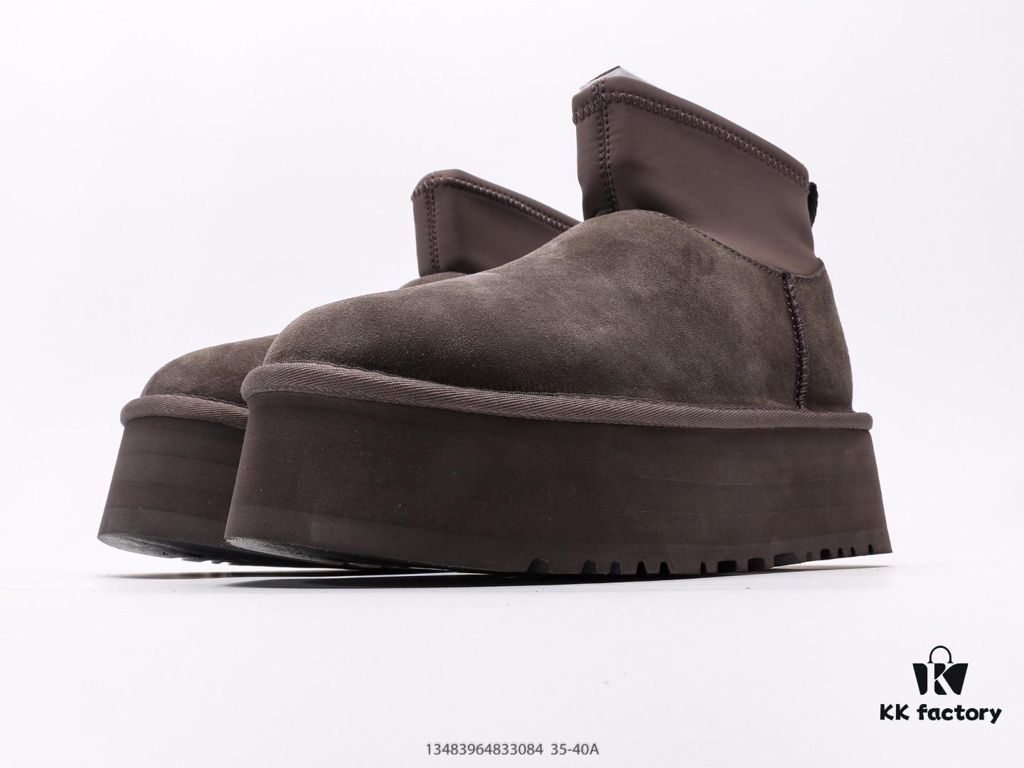 UGG Full Wool Lining Top Quality Sheepskin Snow Boots from Australia, Warm Luxury Brand Unisex Style